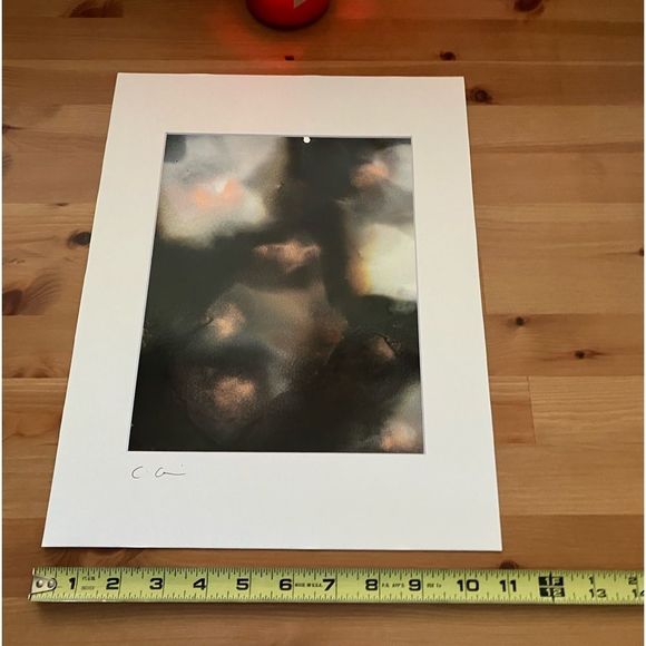 New Original Signed Artwork Alcohol Ink on Paper 111 - Picture 6 of 6